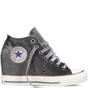 Converse hidden wedge distressed platform sz.8